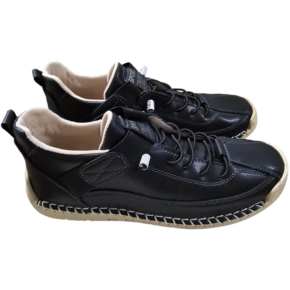 Bock Story and R.S Standard Service Mens‎ Black Sport Sneakers Size 41 Low Top - Picture 2 of 8